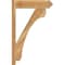 Ekena Millwork Legacy Arts & Crafts Rough Sawn Outlooker, Western Red Cedar, 6"W x 22"D x 34"H OUT06X22X34LEC03RWR - alternate 4